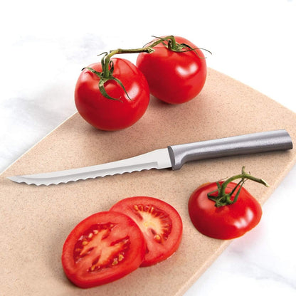 Peel, Pare & Slice Gift Set (S18), Silver Handle | 3-Piece Knife Set , Stainless Steel Blade, Silver Cast Aluminum Handle