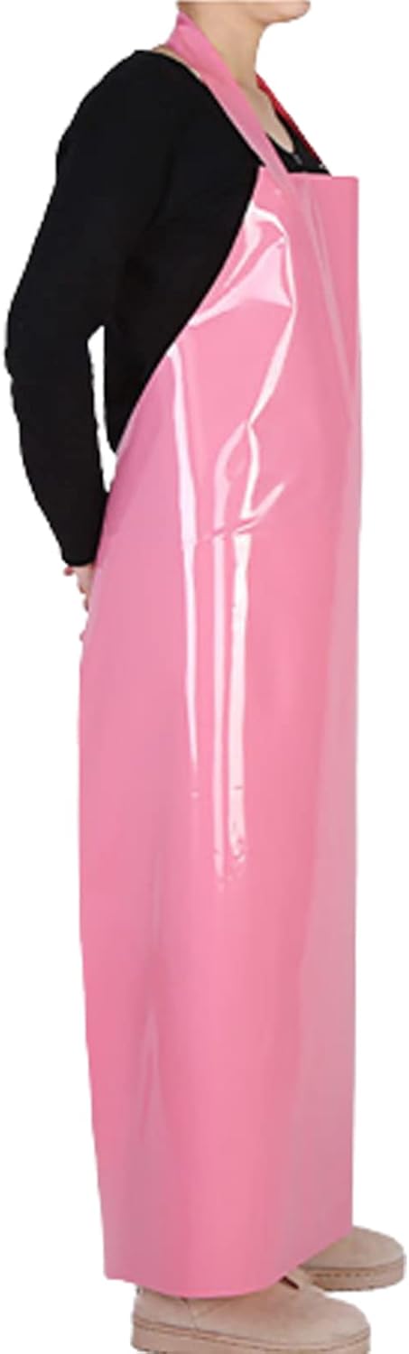 Waterproof Oil Proof Bib Apron Utility Apron Chemical Resistant Apron with Sleeve Work Apron Ultra Lightweight