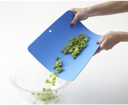 Flexible Cutting Board 2-Pack - Lays Flat for Secure Work Surface - Extra-Thick for Durability - BPA-Free and Food-Safe - 14.5 x 11.5”, Lime/Pink