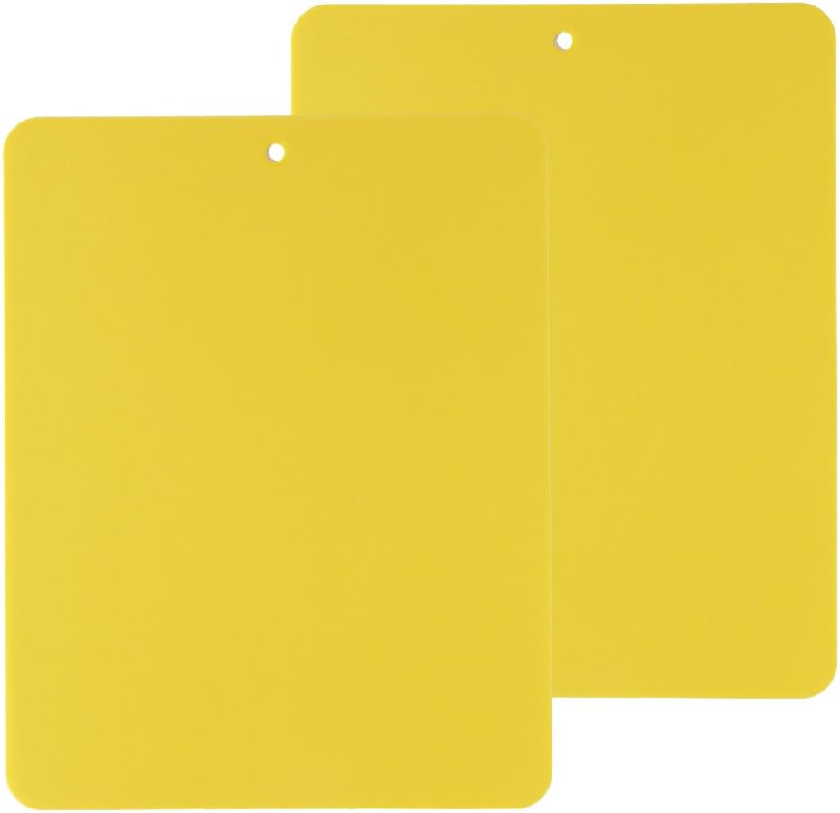 Flexible Cutting Board 2-Pack - Lays Flat for Secure Work Surface - Extra-Thick for Durability - BPA-Free and Food-Safe - 14.5 x 11.5”, Lime/Pink
