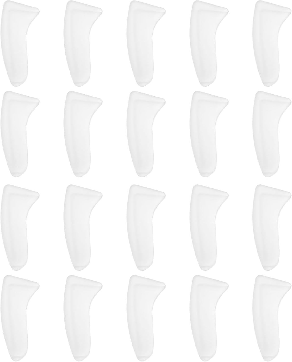 100Pcs Blade Knife Tip Protector Cover, 26 x 11 x 3.5mm Plastic Knife Guard Sleeves Knife Blade Tip Sleeves Cover for Kitchen, Clear