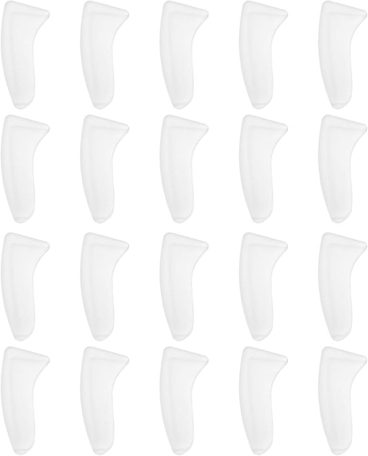 100Pcs Blade Knife Tip Protector Cover, 26 x 11 x 3.5mm Plastic Knife Guard Sleeves Knife Blade Tip Sleeves Cover for Kitchen, Clear