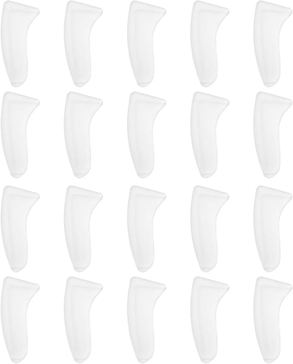 100Pcs Blade Knife Tip Protector Cover, 26 x 11 x 3.5mm Plastic Knife Guard Sleeves Knife Blade Tip Sleeves Cover for Kitchen, Clear