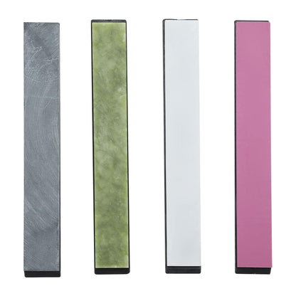 Knife Sharpening Stone Whetstone, 4pcs 3000/5000/8000/10000 Grits Colorful Grindstone with Base for Knives Sharpening Fixed Angle Knife Sharpener, Steel Grinding Disc