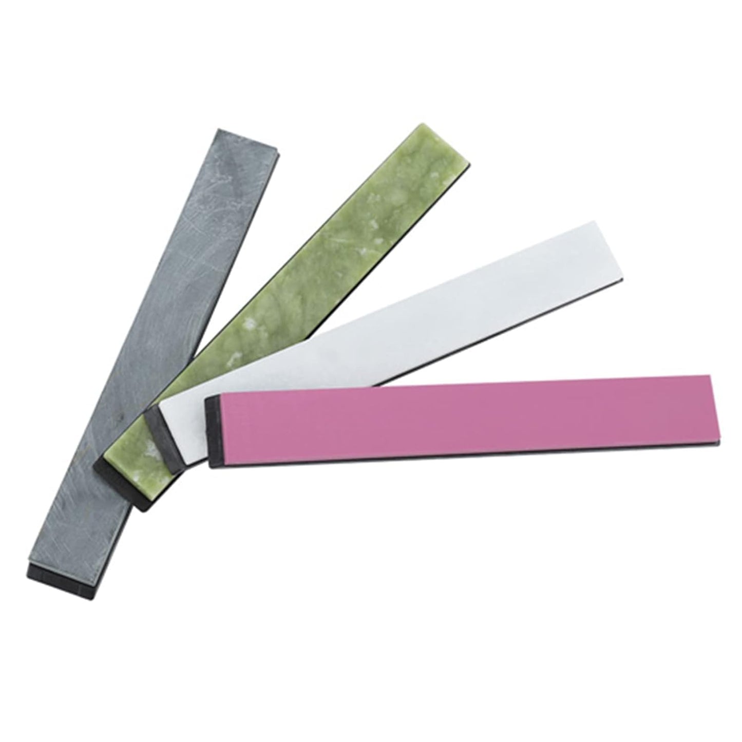 Knife Sharpening Stone Whetstone, 4pcs 3000/5000/8000/10000 Grits Colorful Grindstone with Base for Knives Sharpening Fixed Angle Knife Sharpener, Steel Grinding Disc