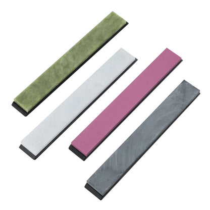 Knife Sharpening Stone Whetstone, 4pcs 3000/5000/8000/10000 Grits Colorful Grindstone with Base for Knives Sharpening Fixed Angle Knife Sharpener, Steel Grinding Disc