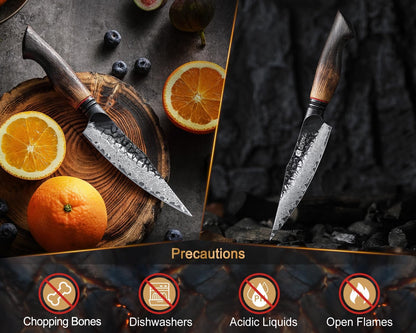 10 Inch Brisket Carving Knife，67-Layer Damascus Steel，Razor Sharp Curved Butcher Breaking Knives For Meat Cutting With White Oak + Red G10 Gasket Handle