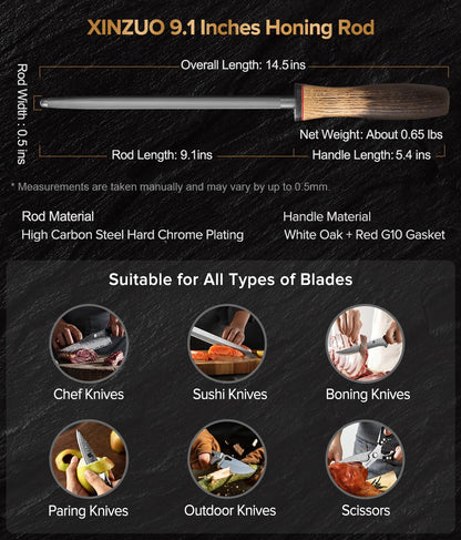 10 Inch Brisket Carving Knife，67-Layer Damascus Steel，Razor Sharp Curved Butcher Breaking Knives For Meat Cutting With White Oak + Red G10 Gasket Handle