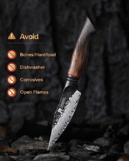 10 Inch Brisket Carving Knife，67-Layer Damascus Steel，Razor Sharp Curved Butcher Breaking Knives For Meat Cutting With White Oak + Red G10 Gasket Handle