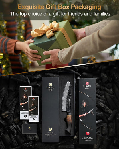 10 Inch Brisket Carving Knife，67-Layer Damascus Steel，Razor Sharp Curved Butcher Breaking Knives For Meat Cutting With White Oak + Red G10 Gasket Handle