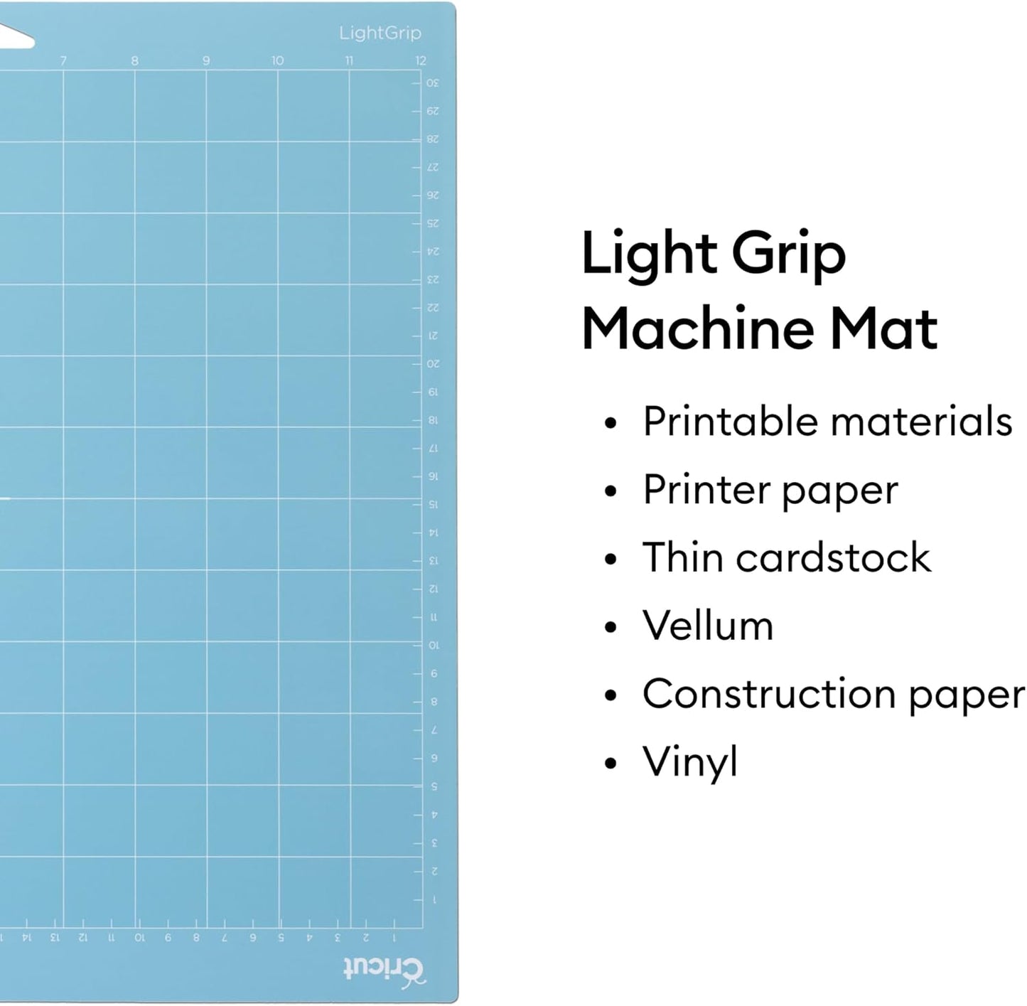 Cutting Mat Variety Pack (8 Count, 12in x 12in) | For Explore & Maker Machines - Includes 4 StandardGrip, 2 LightGrip, 2 StrongGrip
