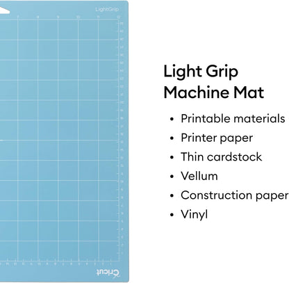Cutting Mat Variety Pack (8 Count, 12in x 12in) | For Explore & Maker Machines - Includes 4 StandardGrip, 2 LightGrip, 2 StrongGrip