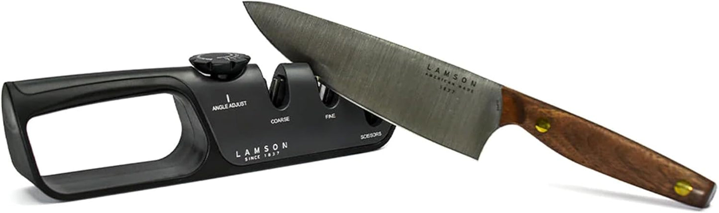 Lamson Adjustable Handheld Knife Sharpener