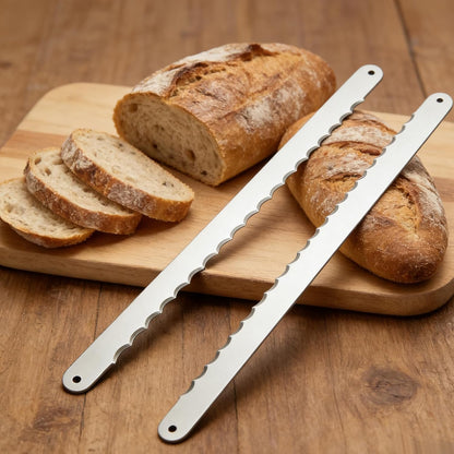 Bread Knife Replacement Blade, Bread Bow Knife Blades Refill, Bow Bread Knife Slicer Blades Only-2Pieces come with Blade Guard