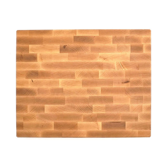 Professional Series, Wooden Cutting Board, Maple Wood, 20"x16"x2", Butcher Block Cutting Board, Large Wooden Cutting Board, Maple Cutting Board, Thick End Grain Cutting Board for Kitchen