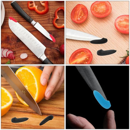 30 Pcs Knife Tip Covers Flexible Cutter Tip Guards Anti-Scratch Sleeves for Kitchen Knife Storage Transportation and Shipping Fits Small to Large Straight Cutters