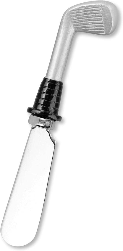 UP Tennis Themed Cheese Spreaders, Hand-Painted Resin Handles with Stainless Steel Blades for Spreading Cream Cheese, Butter, and Jam, Assorted Designs, Set of 4