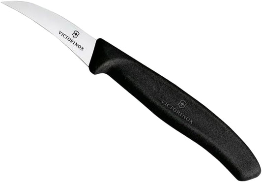 VIC-6.7503 Swiss Classic Paring 2½" Shaping Spear Point Blade 5/8" Width at Handle Black