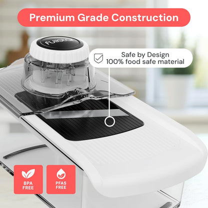 Pro Mandoline Vegetable Slicer, 6-in-1 Kitchen Prep Tool