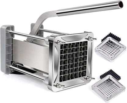 French Fry Cutter for Potatoes, 1/2 Inch Professional Grade