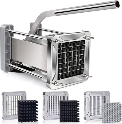French Fry Cutter for Potatoes, 1/2 Inch Professional Grade