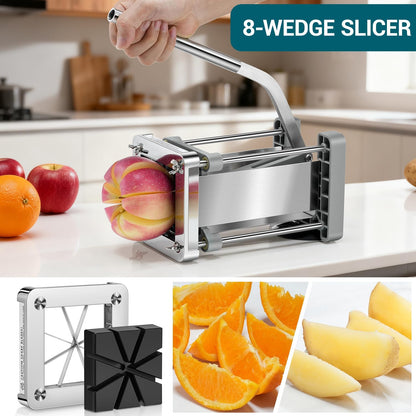 French Fry Cutter for Potatoes, 1/2 Inch Professional Grade