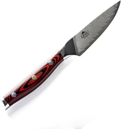 3.5" PETTY/PARING KNIFE | DAMASCUS | HERITAGE COLLECTION JAPANESE KNIFE | BEST KNIFE FOR YOUR KITCHEN