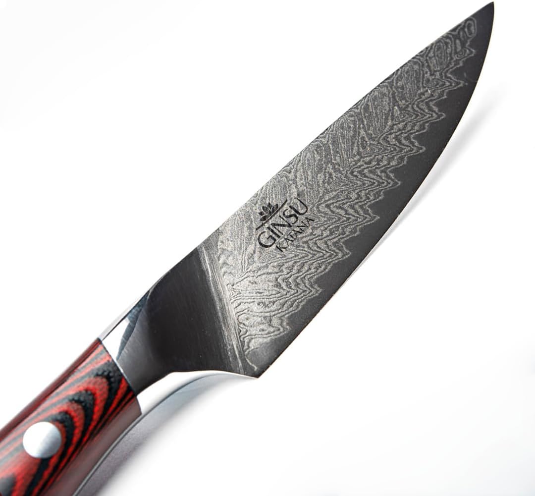 3.5" PETTY/PARING KNIFE | DAMASCUS | HERITAGE COLLECTION JAPANESE KNIFE | BEST KNIFE FOR YOUR KITCHEN