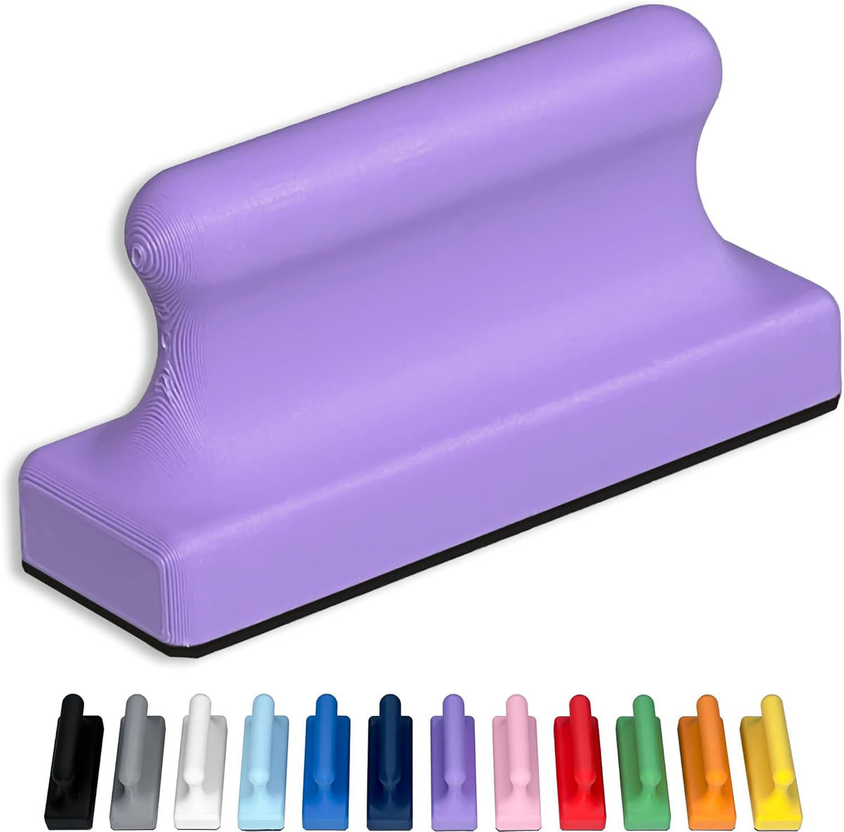 Mega Magnets - Neodymium - Heavy Duty, Colorful, Ergonomic, Ideal for Crafting, Quilting, and as Magnetic Knife Holders (4, Periwinkle Purple Pawn)
