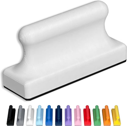 Mega Magnets - Neodymium - Heavy Duty, Colorful, Ergonomic, Ideal for Crafting, Quilting, and as Magnetic Knife Holders (4, Periwinkle Purple Pawn)