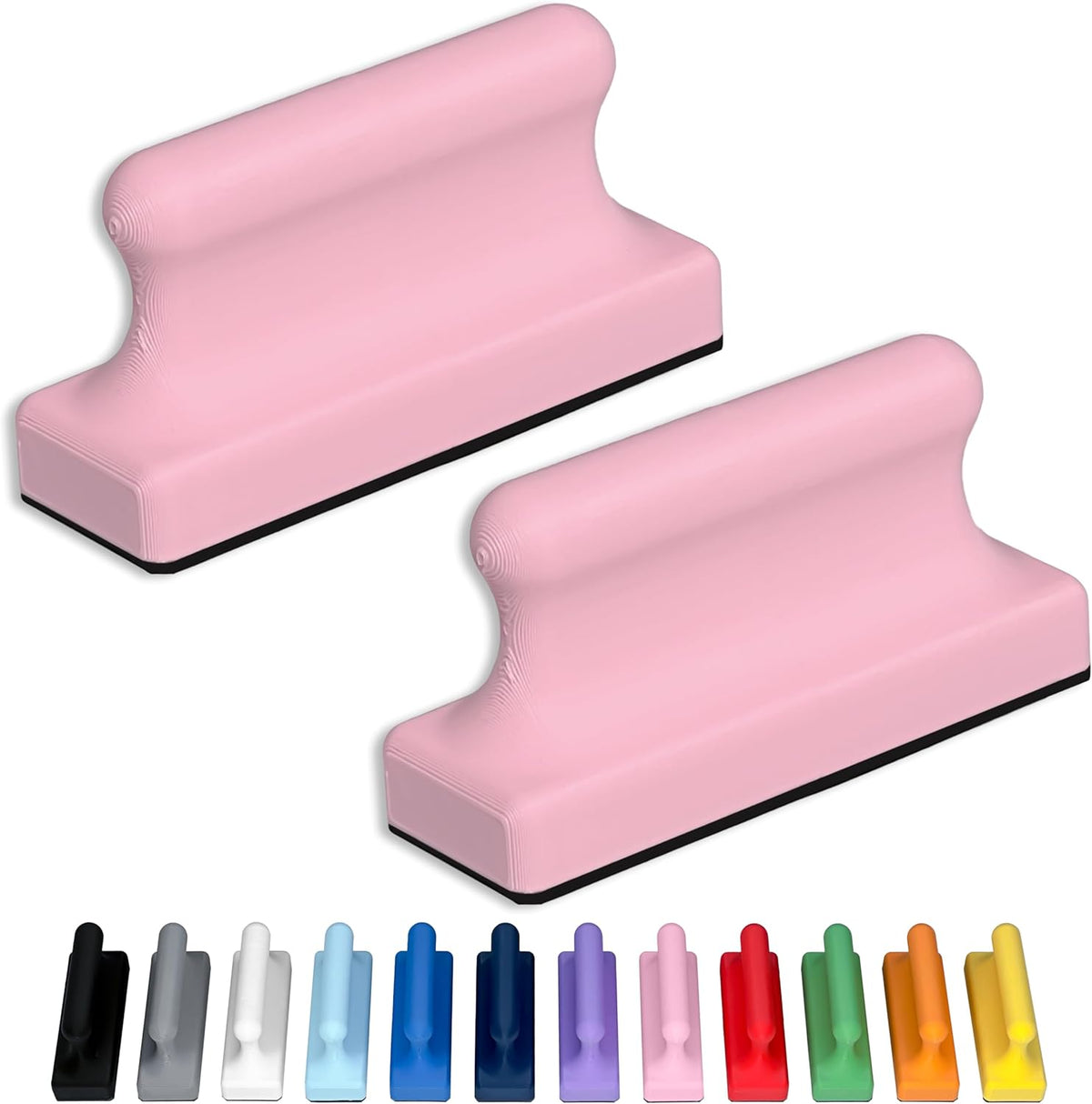 Mega Magnets - Neodymium - Heavy Duty, Colorful, Ergonomic, Ideal for Crafting, Quilting, and as Magnetic Knife Holders (4, Periwinkle Purple Pawn)