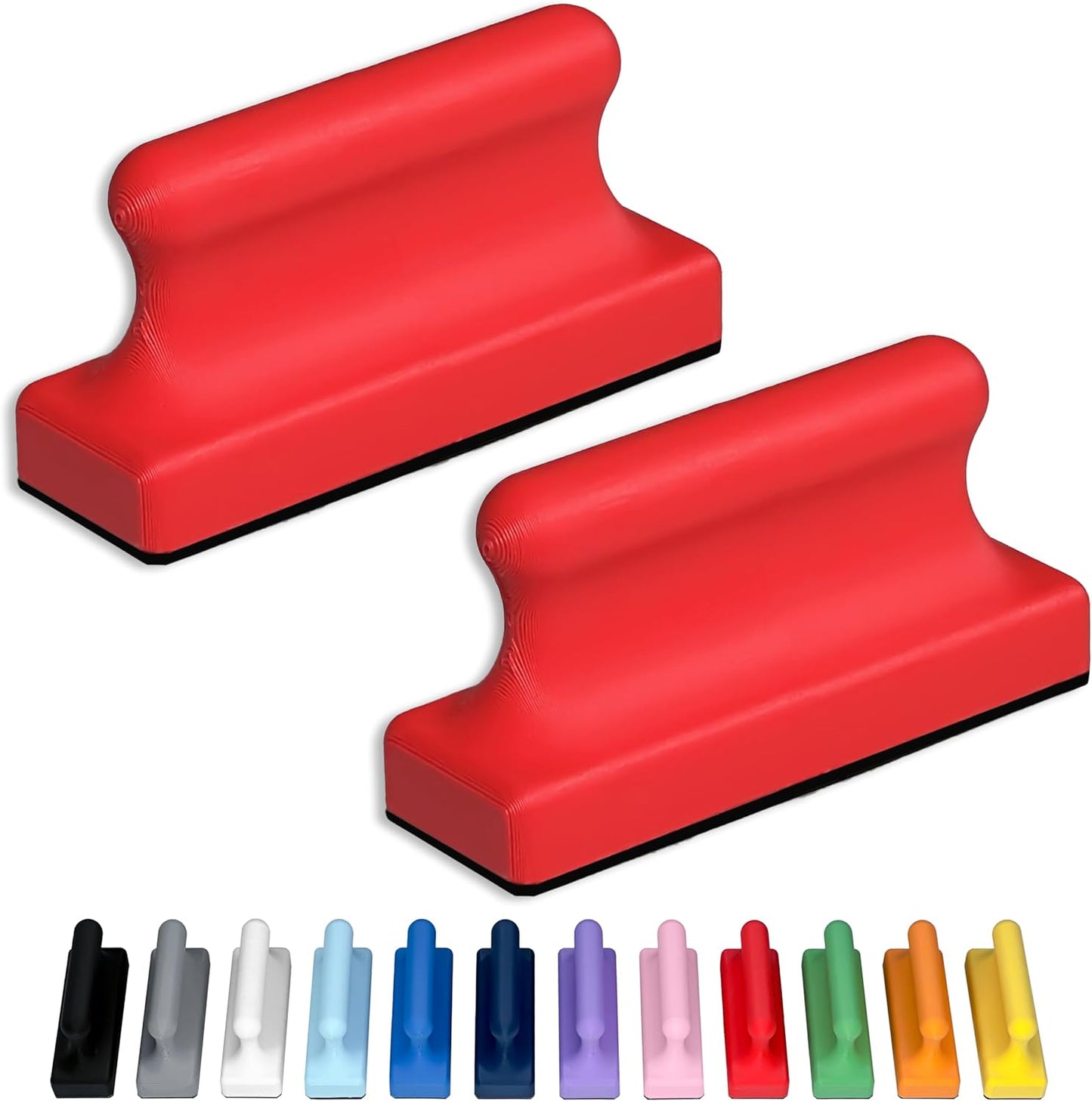Mega Magnets - Neodymium - Heavy Duty, Colorful, Ergonomic, Ideal for Crafting, Quilting, and as Magnetic Knife Holders (4, Periwinkle Purple Pawn)