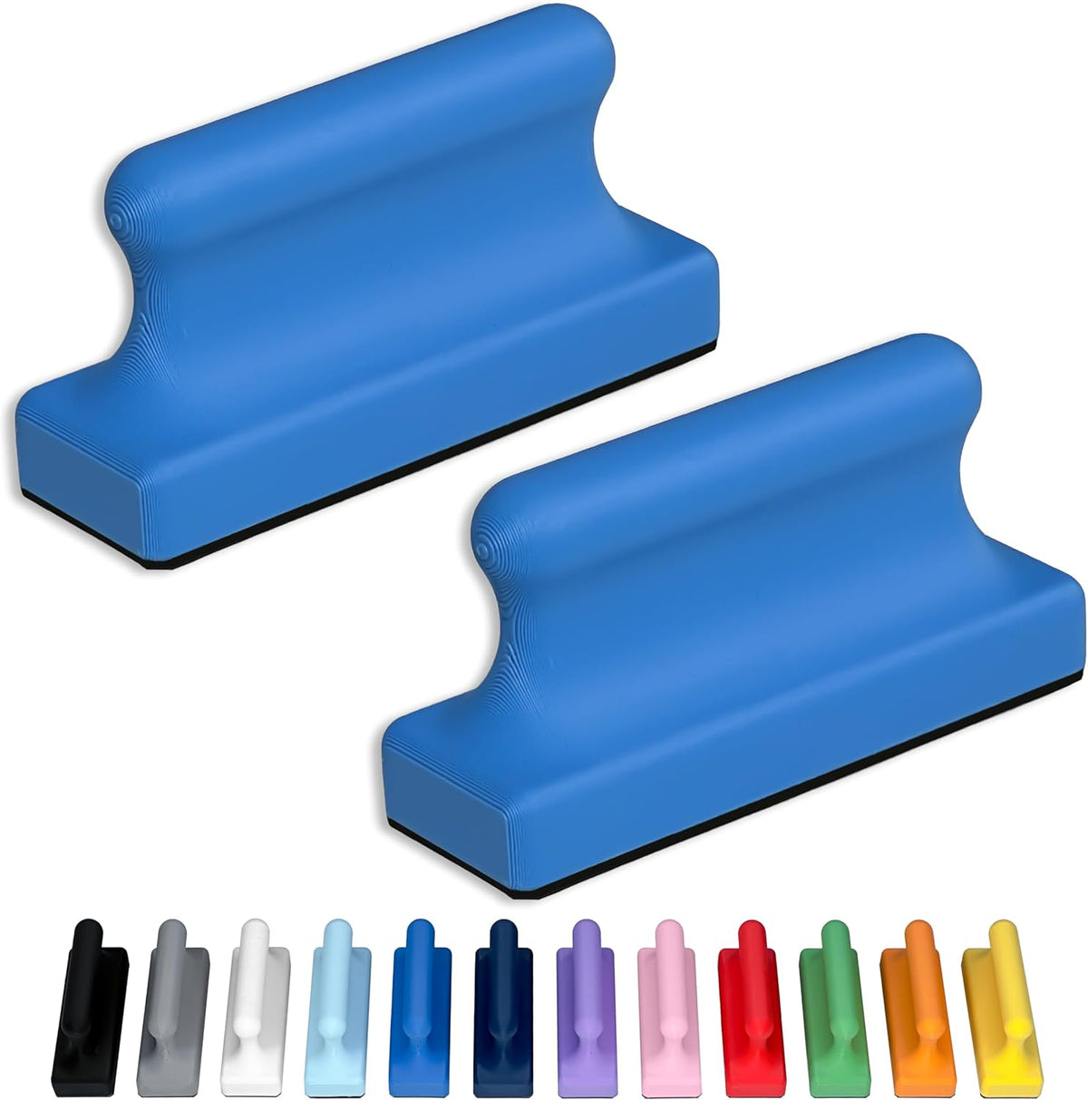 Mega Magnets - Neodymium - Heavy Duty, Colorful, Ergonomic, Ideal for Crafting, Quilting, and as Magnetic Knife Holders (4, Periwinkle Purple Pawn)