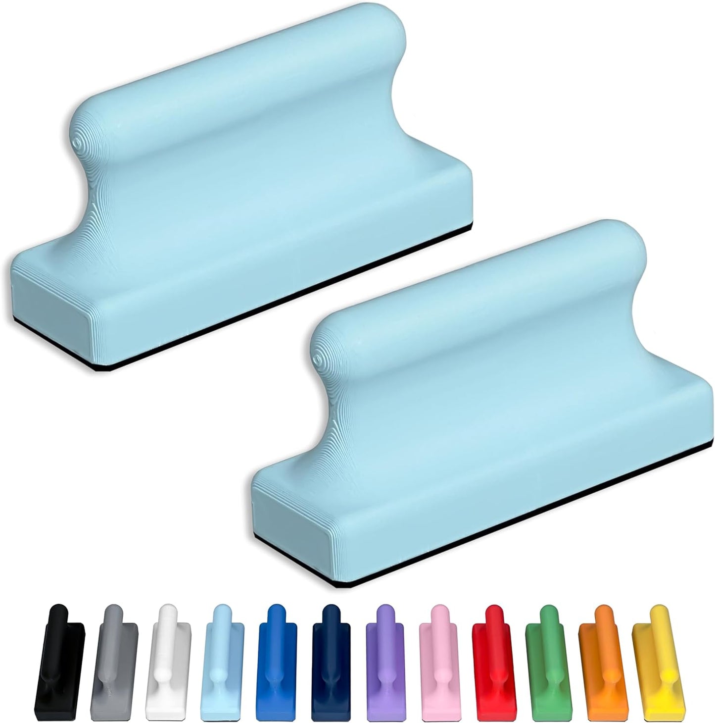 Mega Magnets - Neodymium - Heavy Duty, Colorful, Ergonomic, Ideal for Crafting, Quilting, and as Magnetic Knife Holders (4, Periwinkle Purple Pawn)