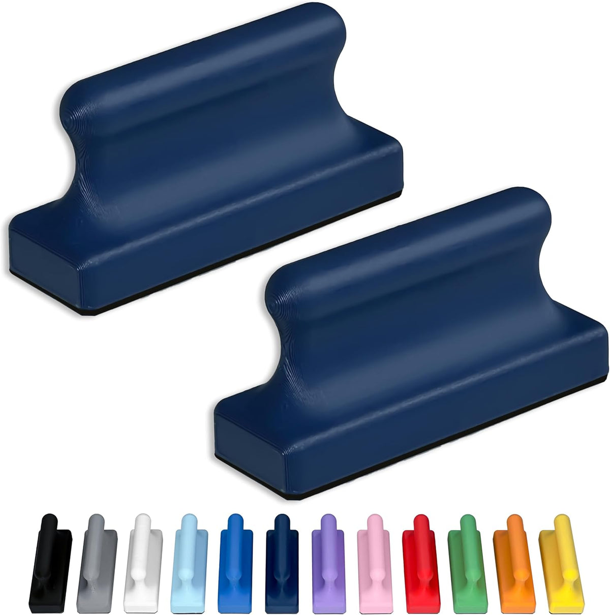Mega Magnets - Neodymium - Heavy Duty, Colorful, Ergonomic, Ideal for Crafting, Quilting, and as Magnetic Knife Holders (4, Periwinkle Purple Pawn)