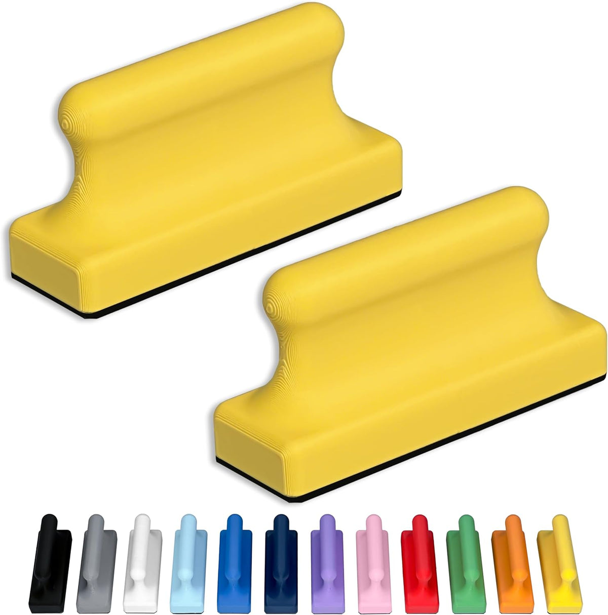 Mega Magnets - Neodymium - Heavy Duty, Colorful, Ergonomic, Ideal for Crafting, Quilting, and as Magnetic Knife Holders (4, Periwinkle Purple Pawn)