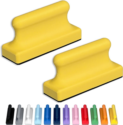 Mega Magnets - Neodymium - Heavy Duty, Colorful, Ergonomic, Ideal for Crafting, Quilting, and as Magnetic Knife Holders (4, Periwinkle Purple Pawn)