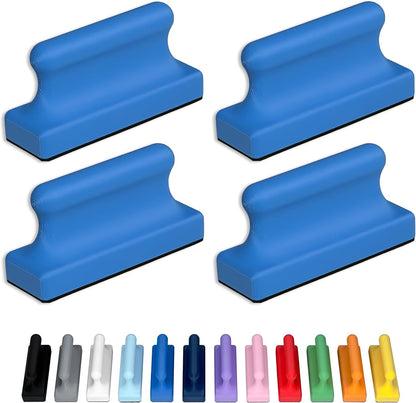 Mega Magnets - Neodymium - Heavy Duty, Colorful, Ergonomic, Ideal for Crafting, Quilting, and as Magnetic Knife Holders (4, Periwinkle Purple Pawn)