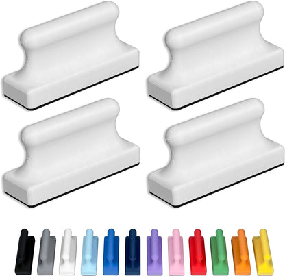 Mega Magnets - Neodymium - Heavy Duty, Colorful, Ergonomic, Ideal for Crafting, Quilting, and as Magnetic Knife Holders (4, Periwinkle Purple Pawn)