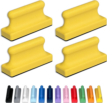 Mega Magnets - Neodymium - Heavy Duty, Colorful, Ergonomic, Ideal for Crafting, Quilting, and as Magnetic Knife Holders (4, Periwinkle Purple Pawn)