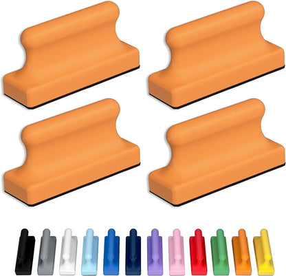 Mega Magnets - Neodymium - Heavy Duty, Colorful, Ergonomic, Ideal for Crafting, Quilting, and as Magnetic Knife Holders (4, Periwinkle Purple Pawn)