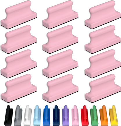 Mega Magnets - Neodymium - Heavy Duty, Colorful, Ergonomic, Ideal for Crafting, Quilting, and as Magnetic Knife Holders (4, Periwinkle Purple Pawn)