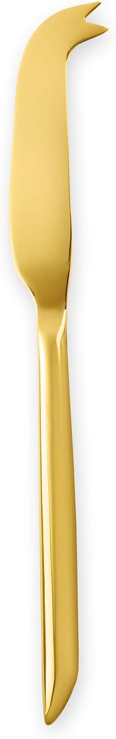 Gold Cheese Knives, Set of 3 Cheese Knives, Stainless Steel with Gold Finish, Cheese Tools, Gold, Set of 3