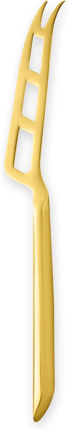 Gold Cheese Knives, Set of 3 Cheese Knives, Stainless Steel with Gold Finish, Cheese Tools, Gold, Set of 3
