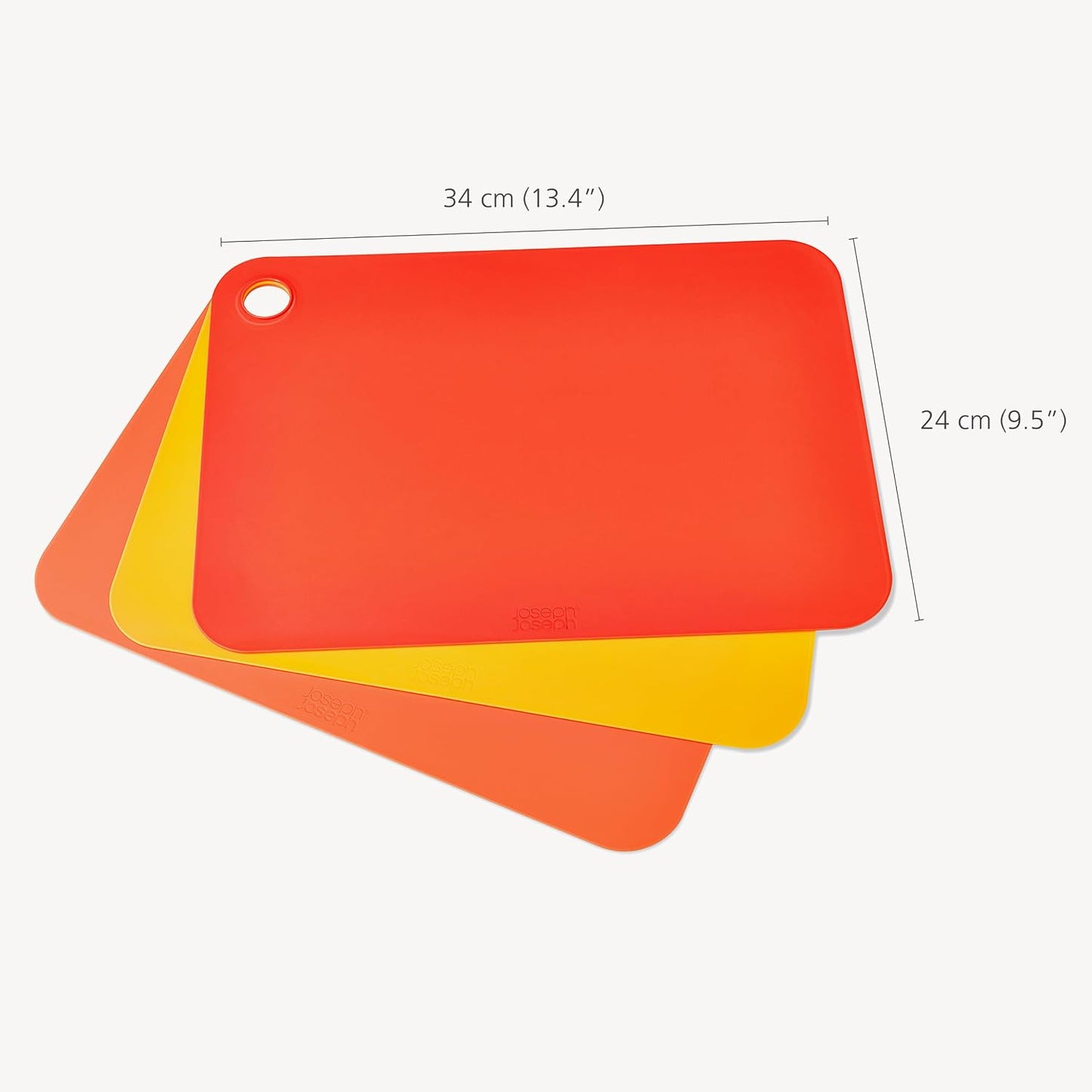 Pop Flexible Cutting Board Chopping Mats, 3-Piece Set