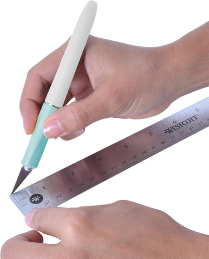 Precision Hobby Knife for Crafting and DIYs, Includes Four #11 Replacement Blades (17863)