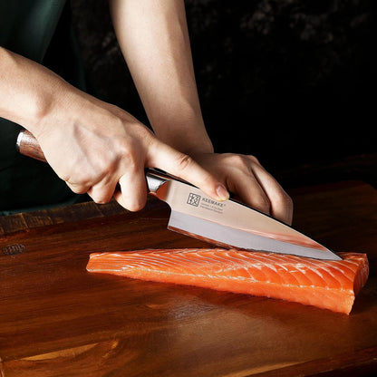 Deba Knife 6.5 inches, Chef Knife Single Bevel