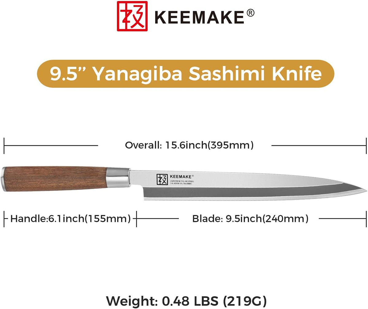 Deba Knife 6.5 inches, Chef Knife Single Bevel