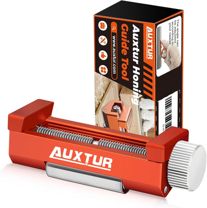chisel sharpening jig with Honing Guide Tool Set for Woodworking,Flattening Stone,Complete Sharpening System Woodworking Tools for Chisel Sharpening and Plane Restoration(guide+stone)