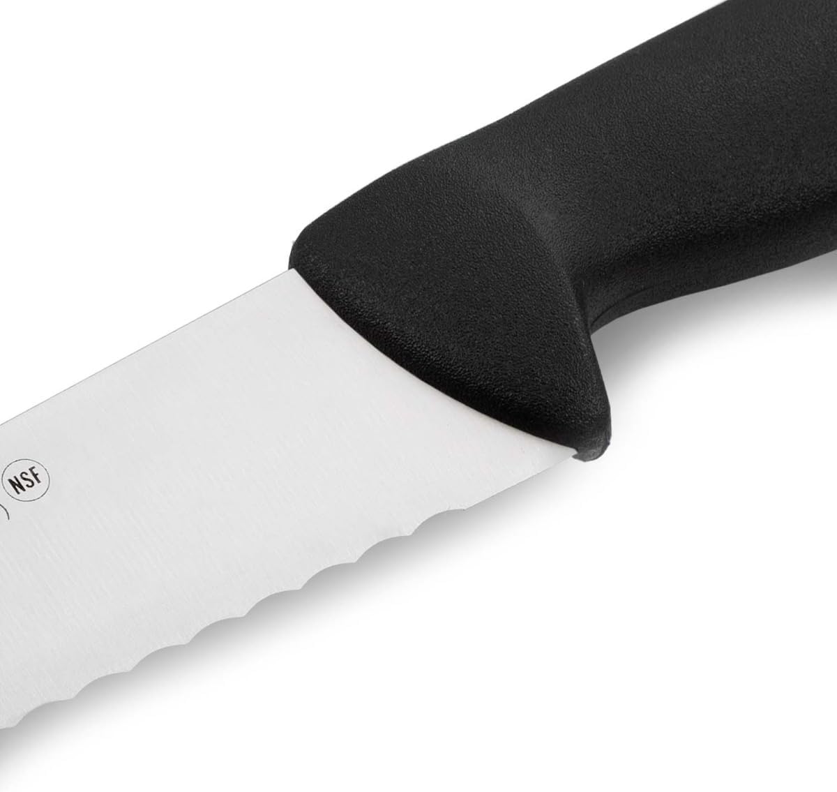 Pastry Knife/Cake Knife 10 Inches Nitrum Stainless Steel and 250 mm blade. Cut, section, and slice bases for cakes Ergonomic Polypropylene Handle. Series 2900. Color Black